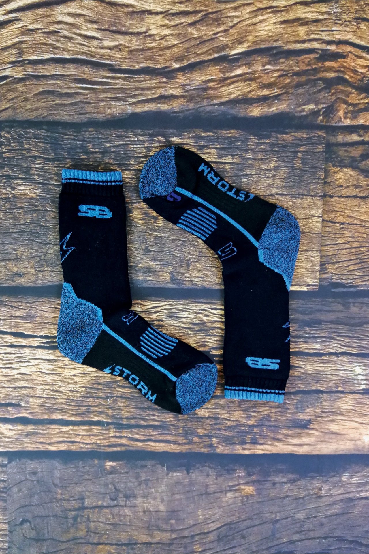 2 Pairs Ladies Durable Cotton Hiking Socks - Nexellus