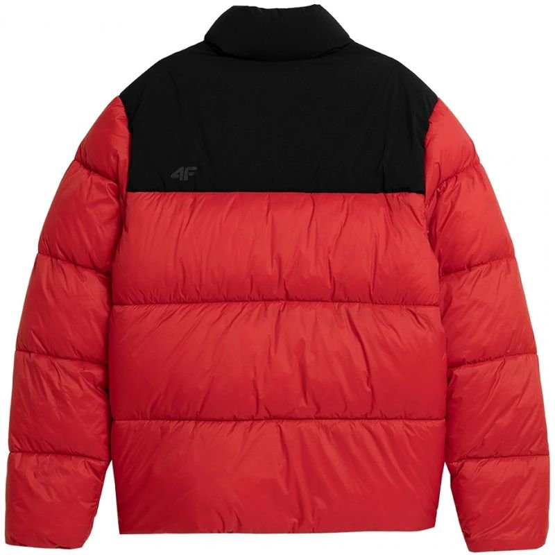 4F Men's Red Jacket H4Z21 - KUMP009, Water - Repellent, Synthetic Down, Thermal Comfort, Outdoor Use - Nexellus