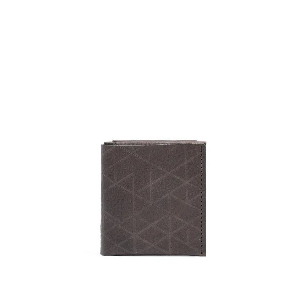 Airtag wallet - leather billfold 2.0 - Gray Vectors
