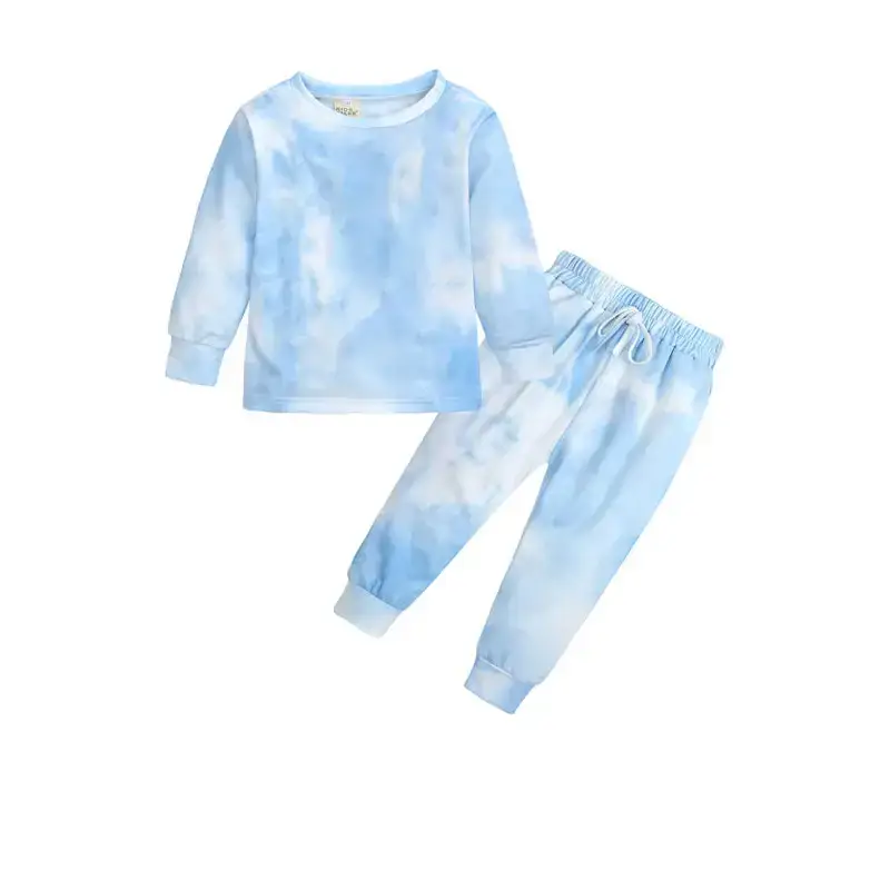 Children's long sleeve cotton print pyjama sets Nexellus
