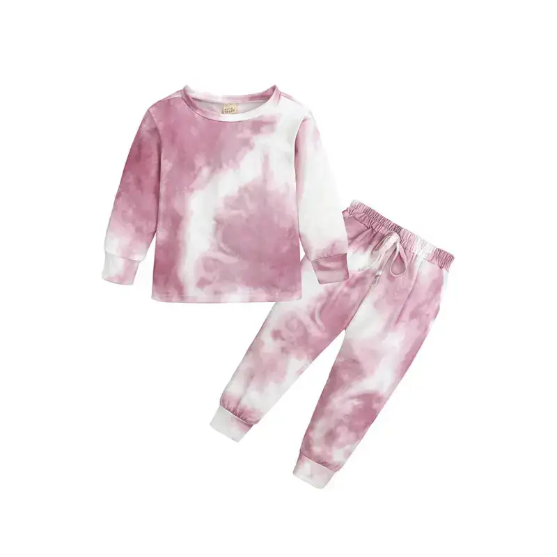 Children's long sleeve cotton print pyjama sets Nexellus