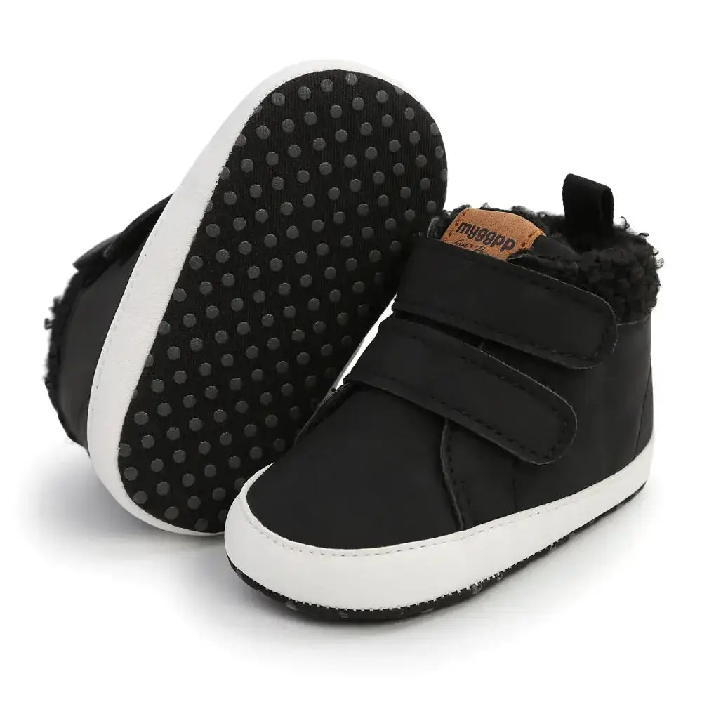 High top autumn and winter baby shoes baby shoes walking shoes warm Nexellus