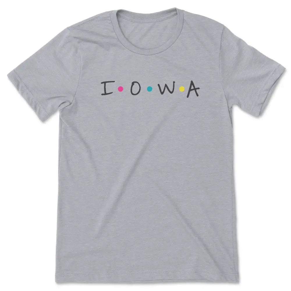 Iowa friends tee - Large
