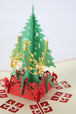 3D Pop Up Merry Christmas Tree Greeting Card - Nexellus