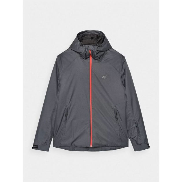 4F Men's Winter Jacket 4FAW23TTJAM305 - 22S, Water Resistant 5000 mm, Breathable, Stylish Gray/Silver - Nexellus