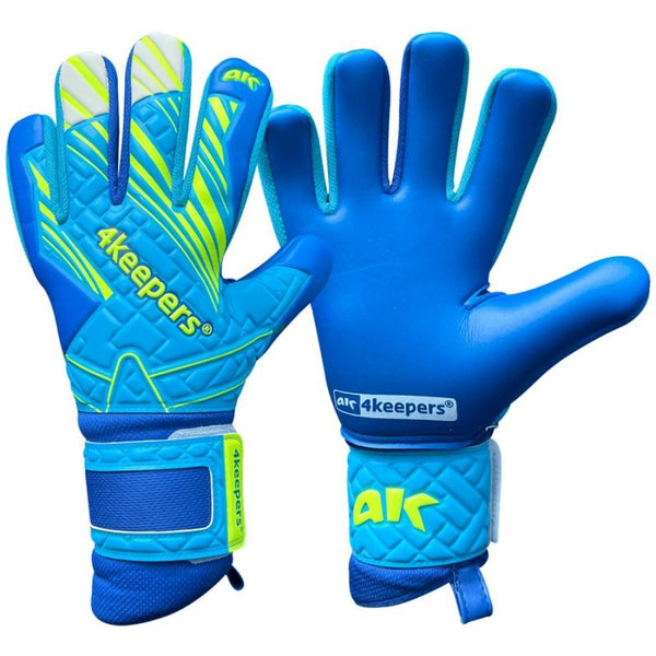 4Keepers Soft Azur NC Jr S929233 goalkeeper gloves - Nexellus