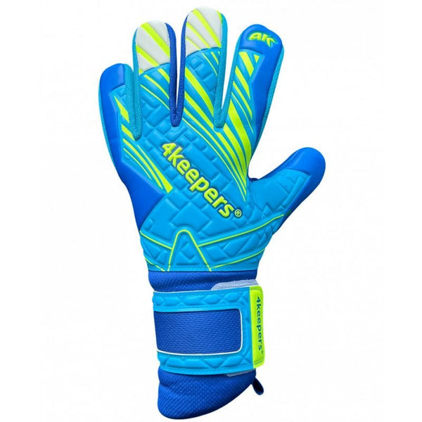 4Keepers Soft Azur NC Jr S929233 goalkeeper gloves - Nexellus