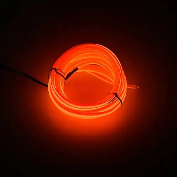 5m car interior accessories atmosphere lamp colorful cold light line Nexellus