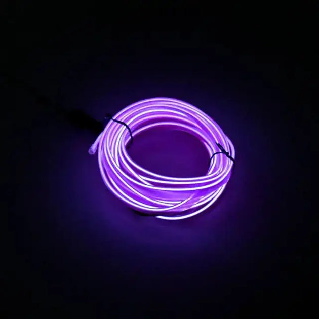 5m car interior accessories atmosphere lamp colorful cold light line Nexellus