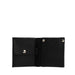 Airtag billfold wallet with coin pouch - Black