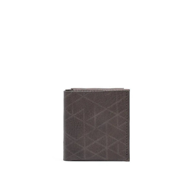 Airtag wallet - leather billfold 2.0 - Gray Vectors
