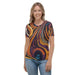 Artistic flair: women's t-shirt Nexellus