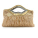Big lips banquet clutch in 4 shiny and matt colors - GOLDEN