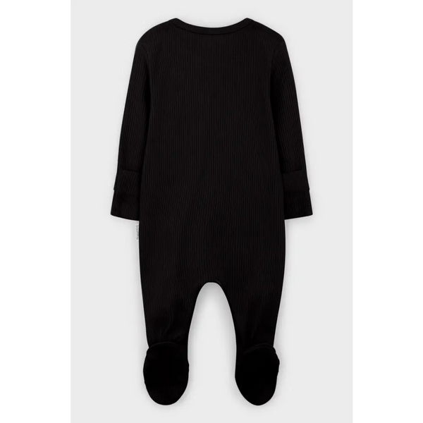 Black zip sleepsuit