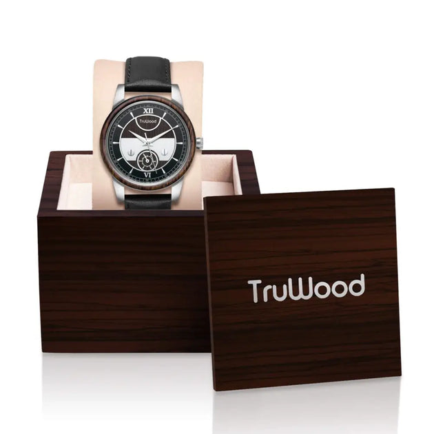 Cartier | leather strap - 100% Natural Black Sandalwood
