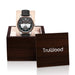 Cartier | leather strap - 100% Natural Black Sandalwood