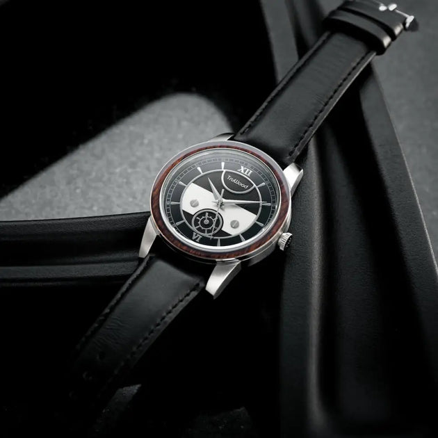 Cartier | leather strap - 100% Natural Black Sandalwood