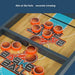Catapult chess bouncing board game two player battle 3 6 years old Nexellus
