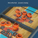 Catapult chess bouncing board game two player battle 3 6 years old Nexellus