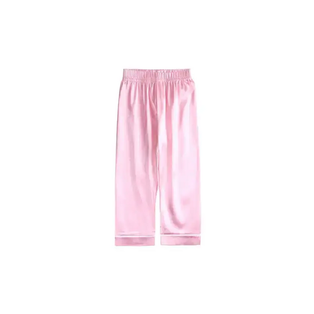Children's satin long sleeve home pyjama sets Nexellus