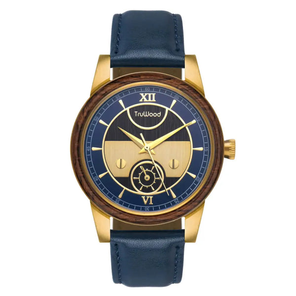 Columbus | leather strap - 100% Natural Black Sandalwood