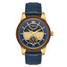 Columbus | leather strap - 100% Natural Black Sandalwood
