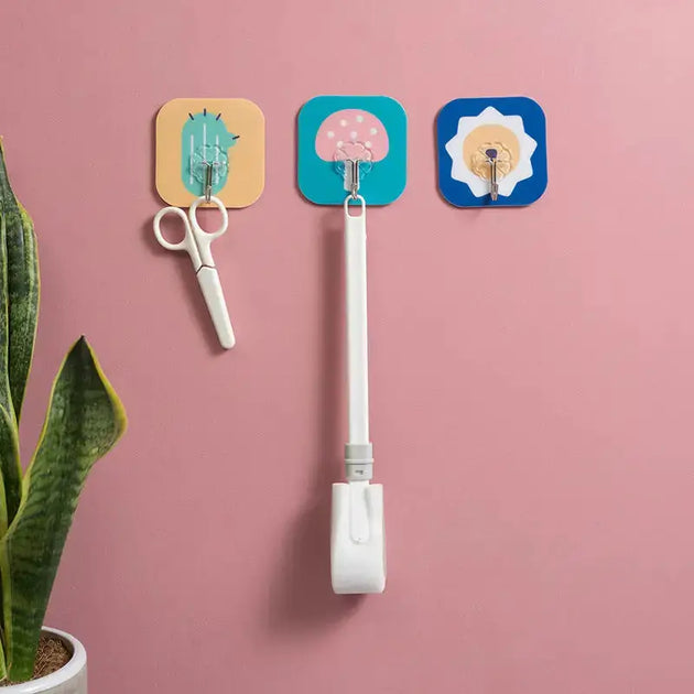 Creative hole-free hook sticky hook household cartoon wall-mounted Nexellus