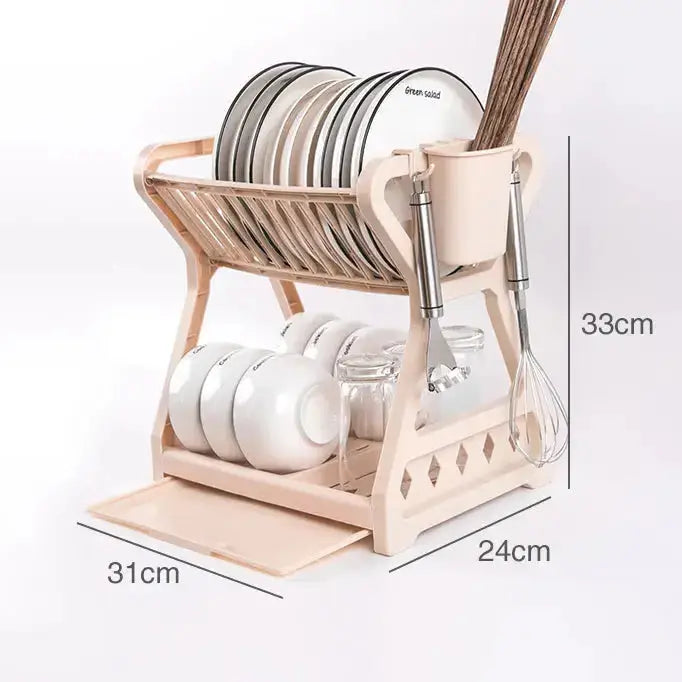 Dish rack kitchen storage dish rack multi functional drain rack Nexellus