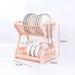 Dish rack kitchen storage table chopsticks rack multi-functional drain Nexellus