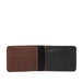 Dollar bill airtag wallet - Mahogany And Black