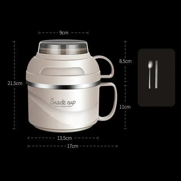 Double-layer large-capacity lunch box bento box Nexellus
