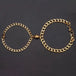 Europe And America Cool Style Love Bracelet Made Of An Old Pair Of Magnetite Lovers' Handwear Nexellus
