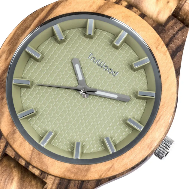 Expedition - 100% Natural Olive/Zebra Wood