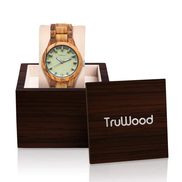 Expedition - 100% Natural Olive/Zebra Wood