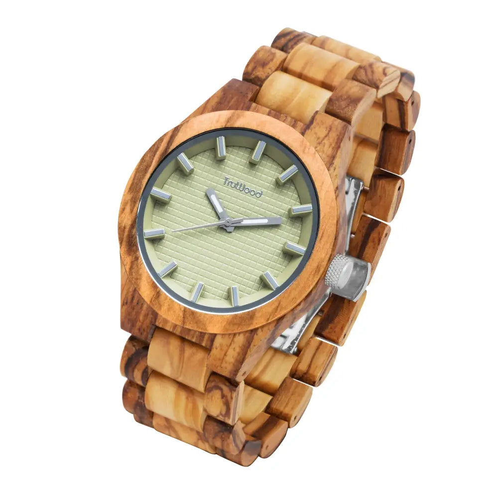 Expedition - 100% Natural Olive/Zebra Wood