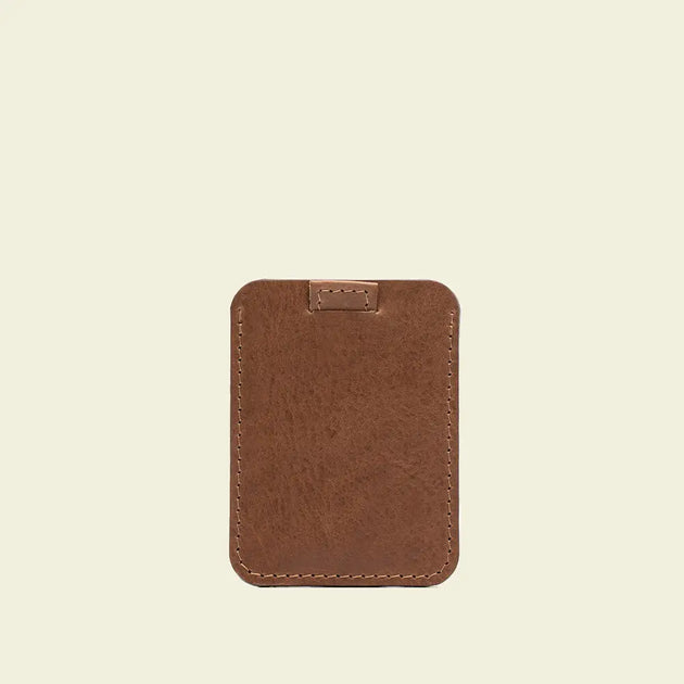 Full-grain leather cardholder - the minimalist