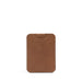 Full-grain leather cardholder - the minimalist - Brown