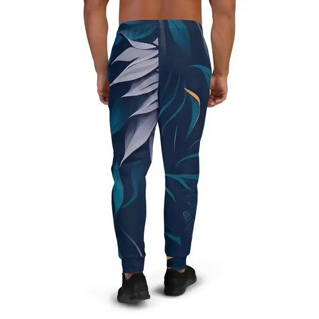 Green horizon men's joggers Nexellus