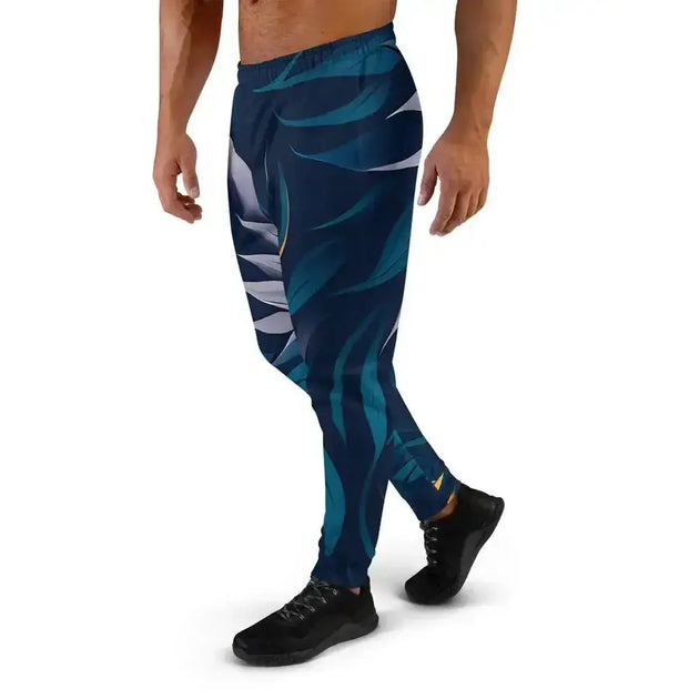 Green horizon men's joggers Nexellus