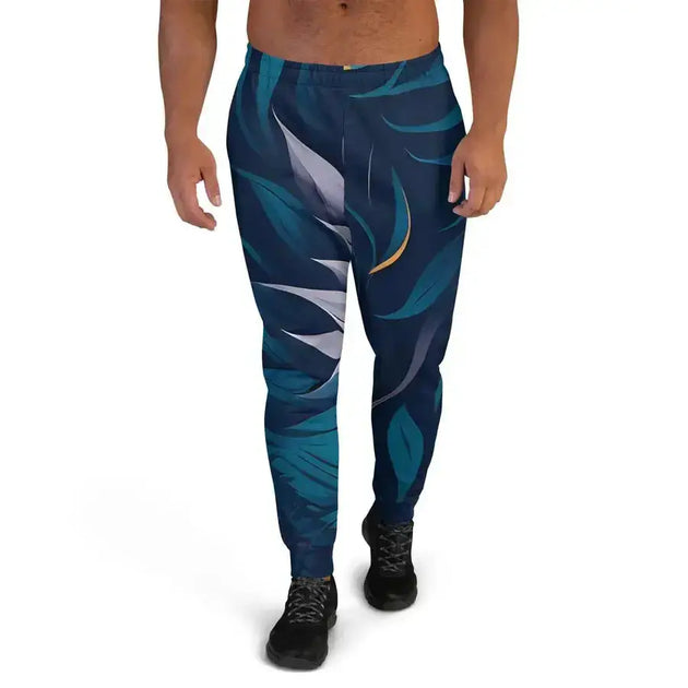 Green horizon men's joggers Nexellus