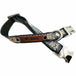 Handmade designer cotton dog collar for small breeds