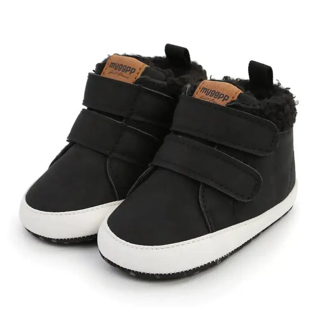 High top autumn and winter baby shoes baby shoes walking shoes warm Nexellus