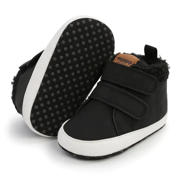 High top autumn and winter baby shoes baby shoes walking shoes warm Nexellus
