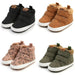 High top autumn and winter baby shoes baby shoes walking shoes warm Nexellus