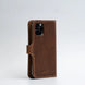 Iphone 14 series full-grain leather folio case wallet