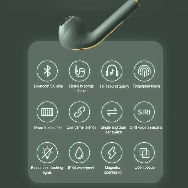 J18 bluetooth headset wireless bluetooth headset noise reduction tws Nexellus