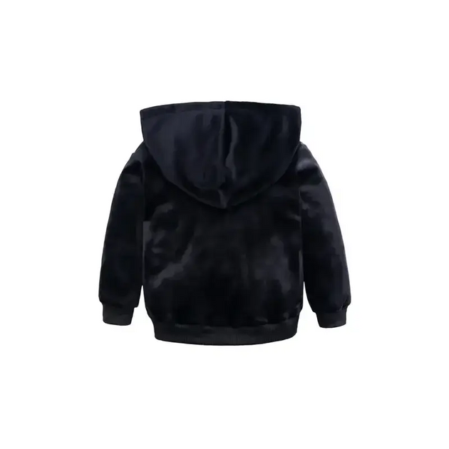 Kid's spelling hooded gold velvet pyjama sets Nexellus