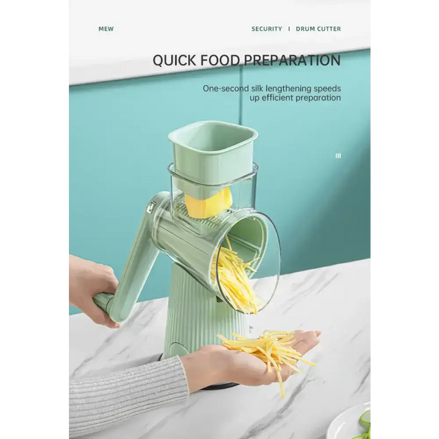 Kitchen multifunction grater slicer hand roller stormvegetable cutter Nexellus