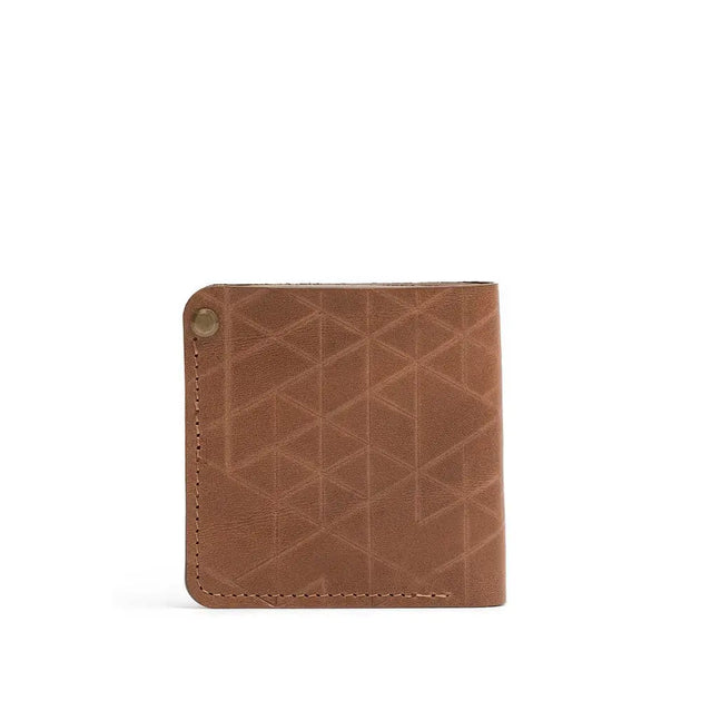 Leather airtag billfold wallet 1.0 - Camel Vectors