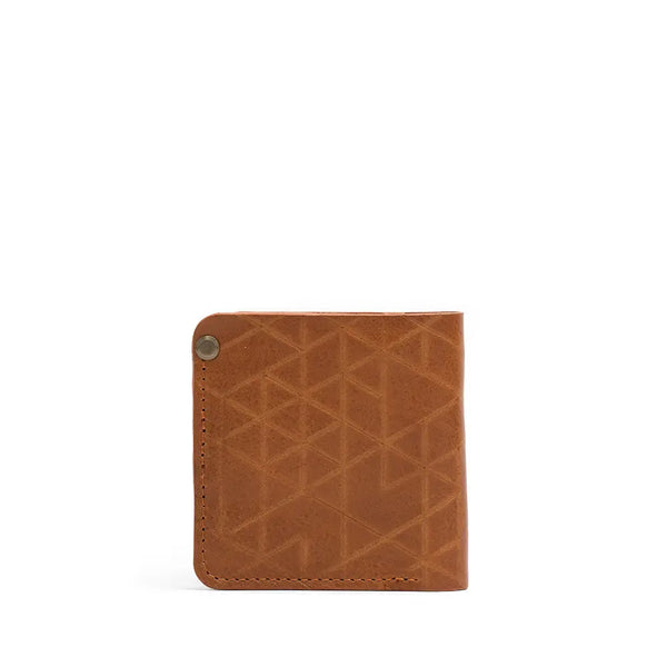 Leather airtag billfold wallet 1.0 - Tan Vectors